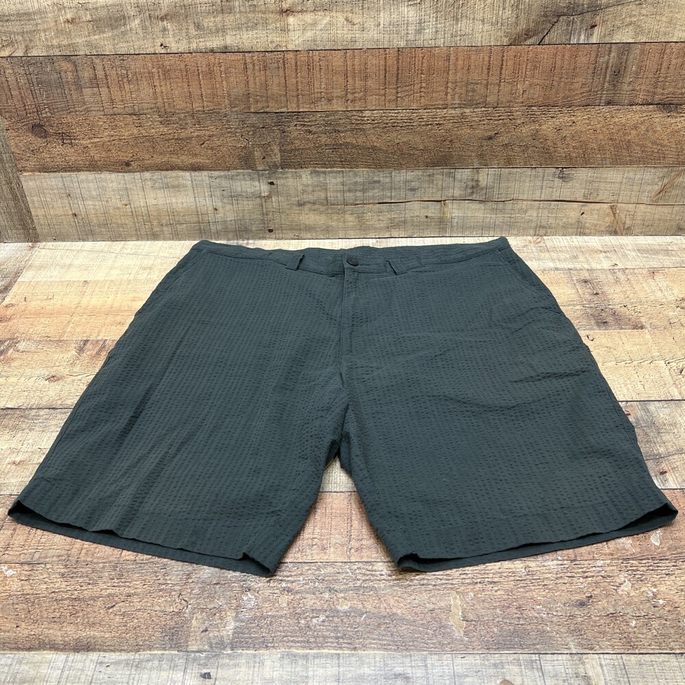 Patagonia Men’s Dark Gray Polyester/Organic Cotton Flat Front Casual Shorts 38